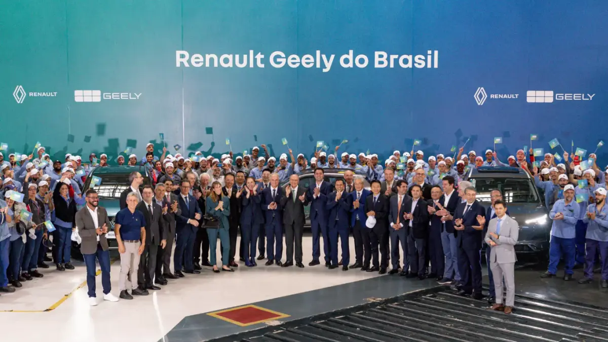 Renault Geely do Brasil anuncia investimento de R$ 3,8 bilhões no Paraná para produção de veículos elétricos e híbridos
