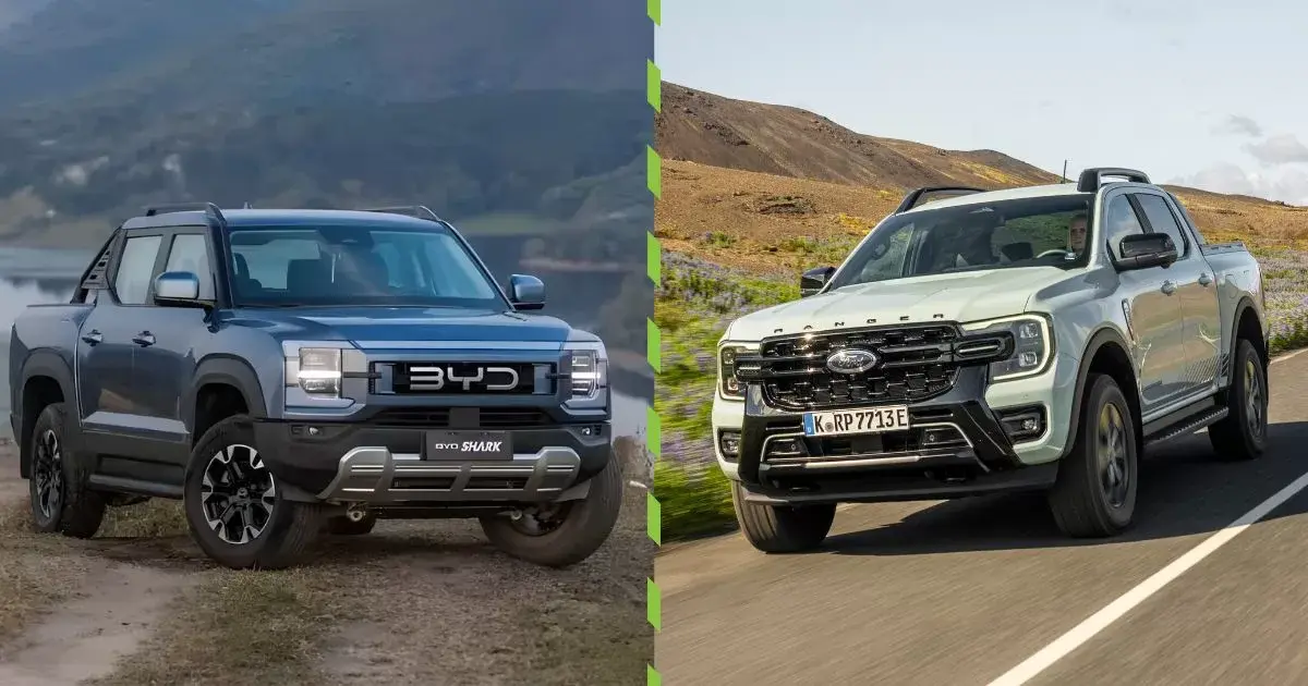 BYD Shark vs Ford Ranger PHEV: O Duelo Que Marca a Virada Das Picapes Híbridas no Brasil