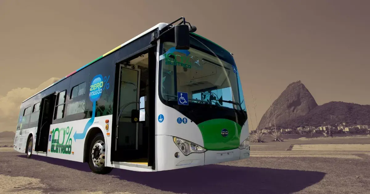 Brasil terá fundo de € 80 milhões para ônibus elétricos