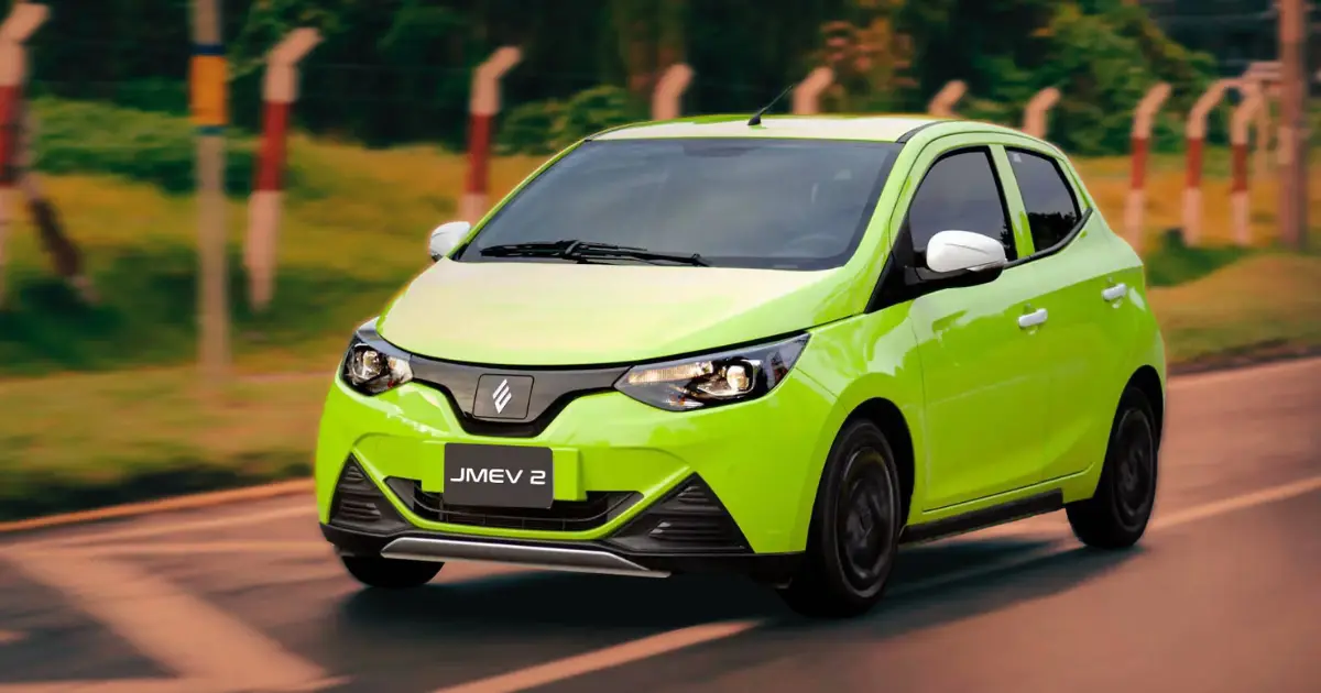JMEV EV2: quem é a marca, de onde vem e o que avaliar antes de comprar o elétrico mais barato do Brasil