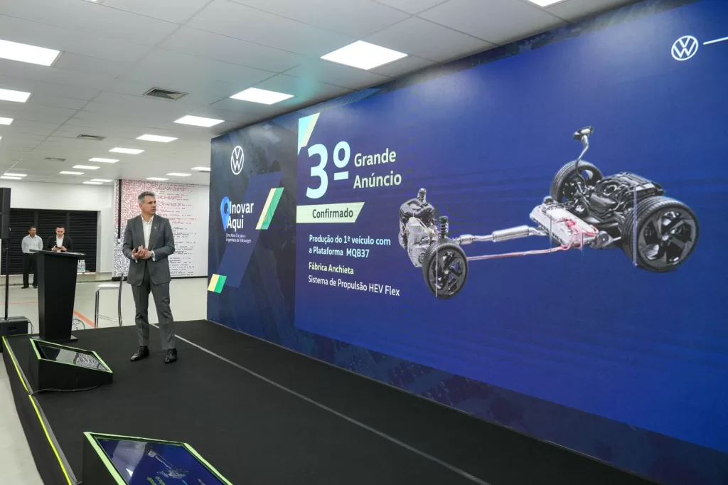Volkswagen Montadora prepara 15 novos modelos entre elétricos, híbridos e flex, mirando produção local no Brasil