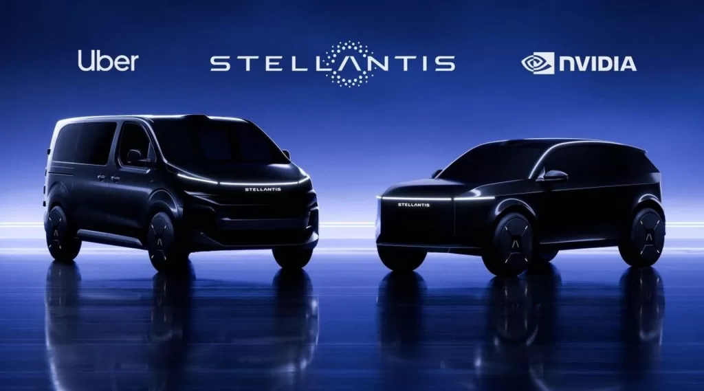 Uber, Stellantis e NVIDIA unem forças para reinventar o transporte urbano